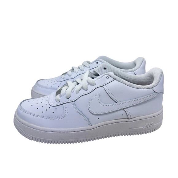Nike‎ Kids Air Force 1 LE (GS) Sneaker Youth White/White Size 7Y Wmns 8 NIB - Picture 3 of 5